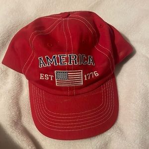 Red American Hat